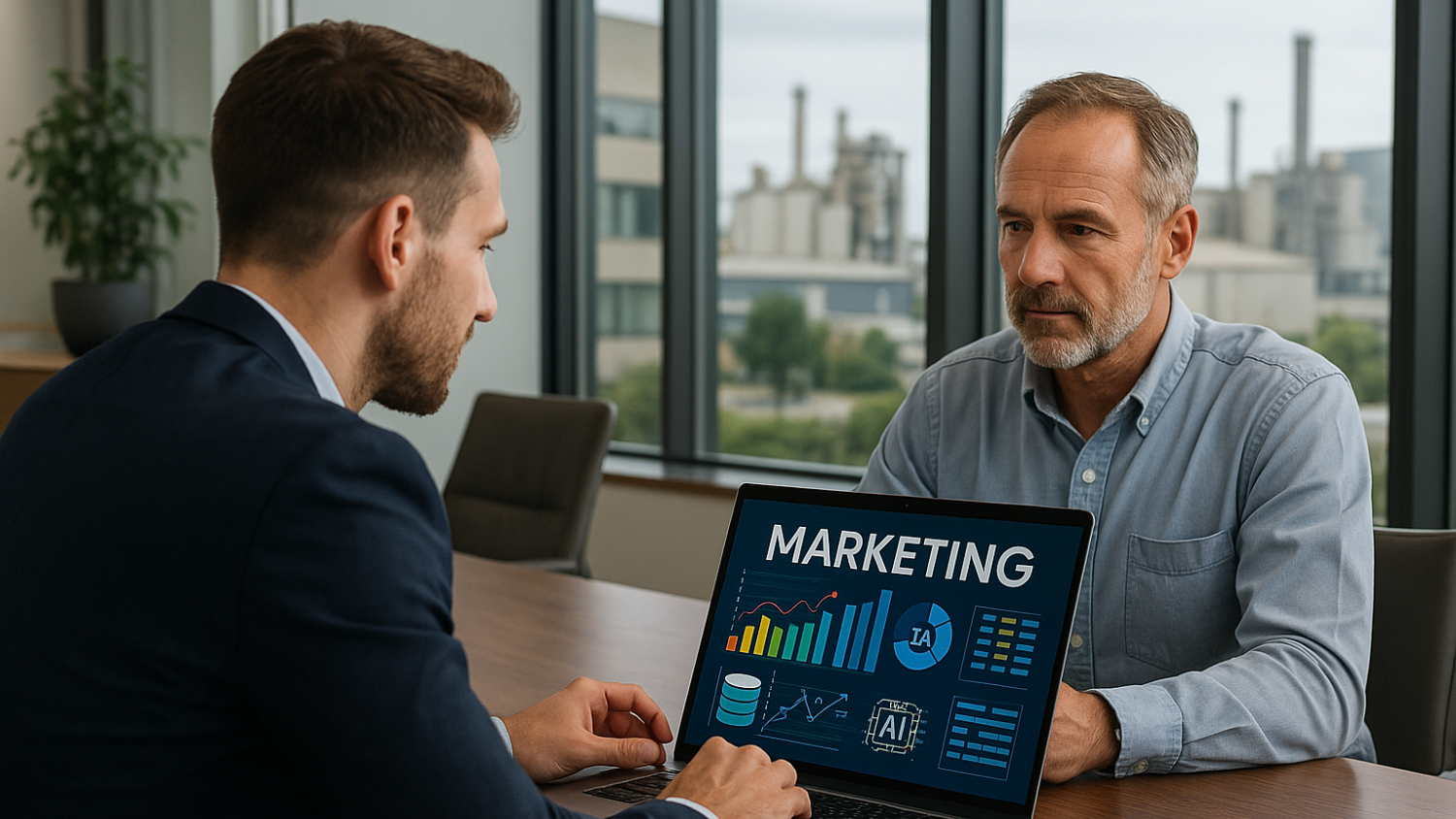 Marketing e vendas na Indústria.